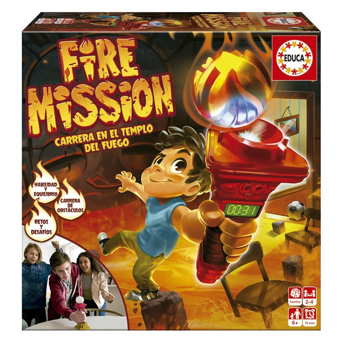 BORRAS Juguetes Educativos Y Libros|Juegos Y Puzzles*Educa - Fire Mission