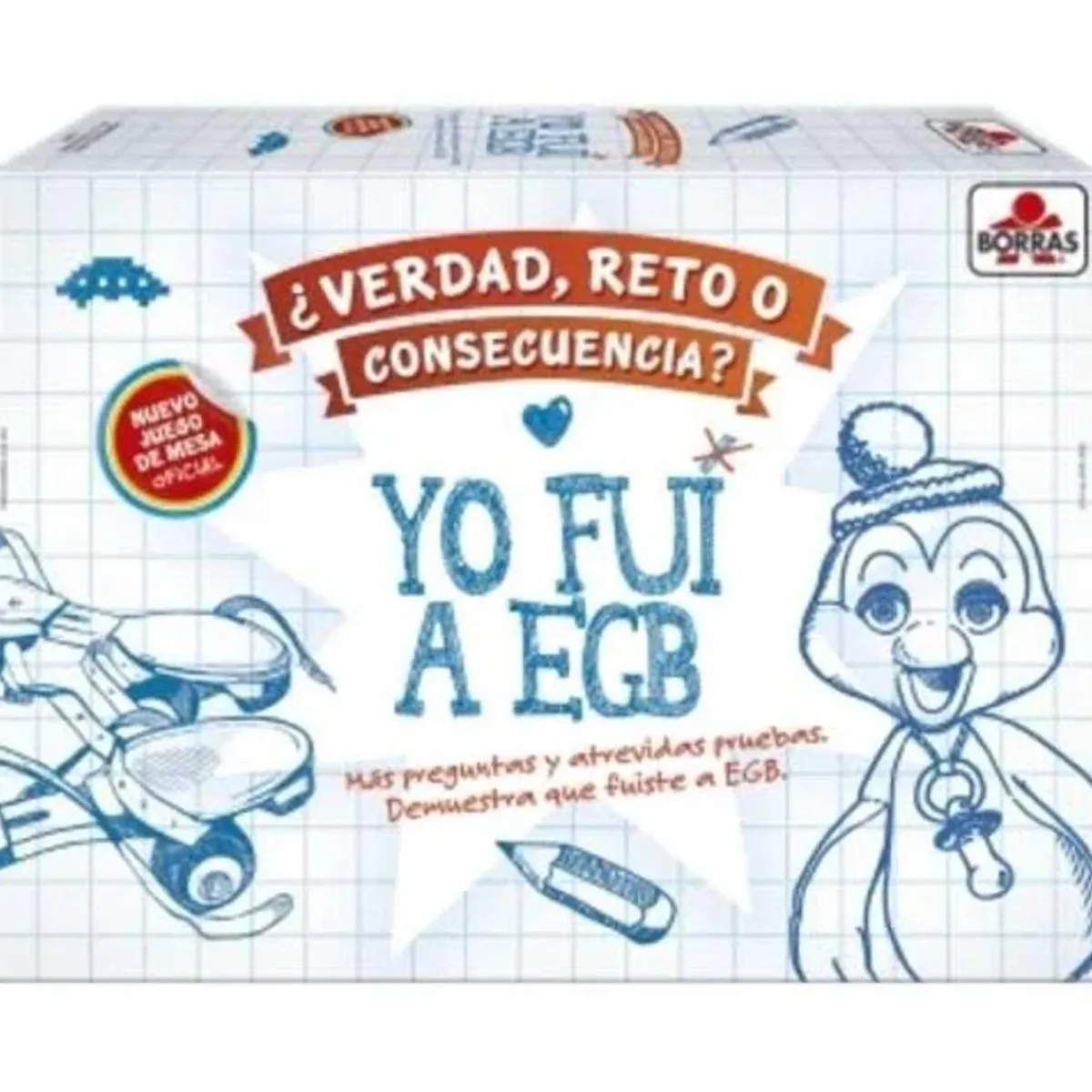 BORRAS Juguetes Educativos Y Libros|Juegos Y Puzzles*Educa - Juego de mesa Yo Fui a EGB New Edition ㅤ