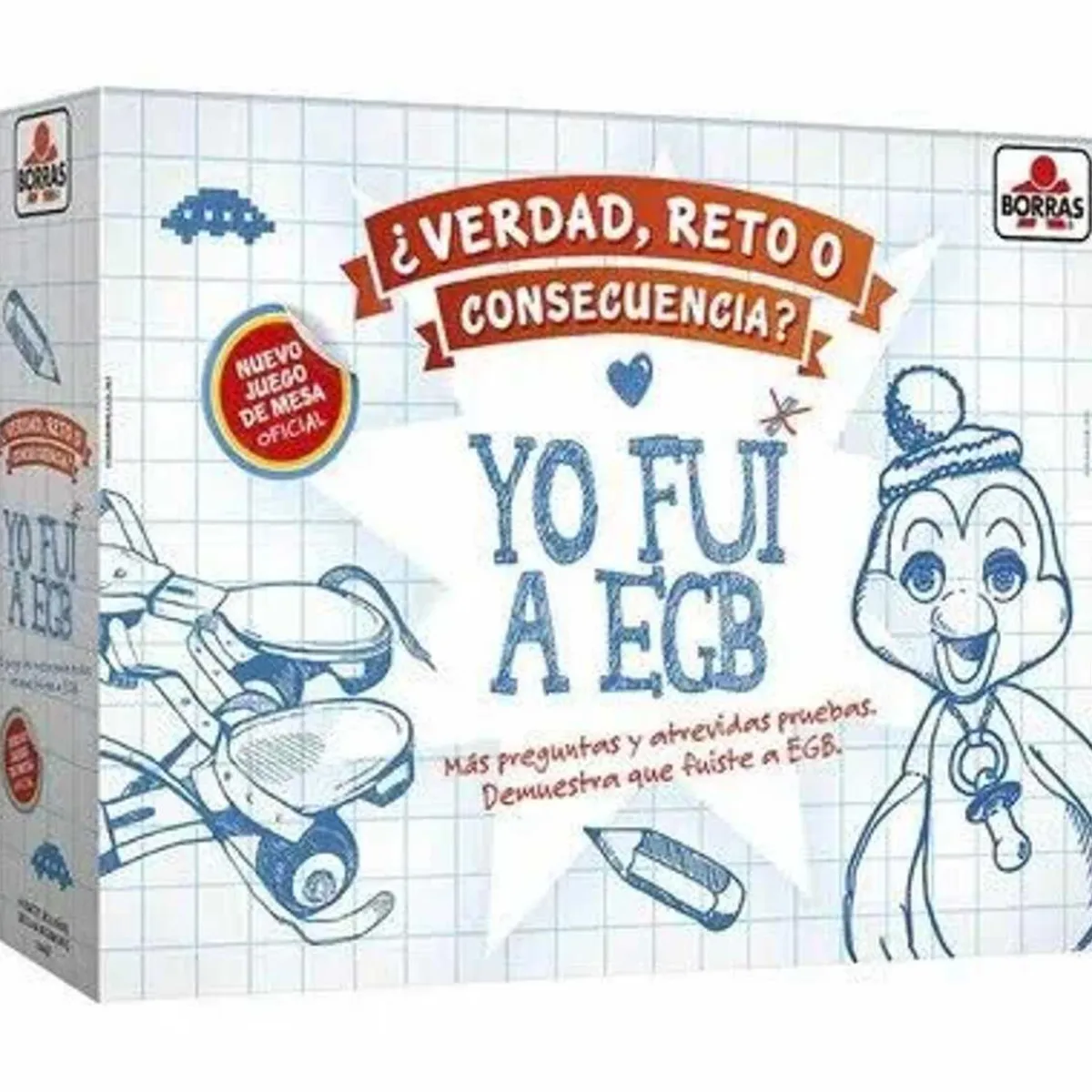 BORRAS Juguetes Educativos Y Libros|Juegos Y Puzzles*Educa - Juego de mesa Yo Fui a EGB New Edition ㅤ