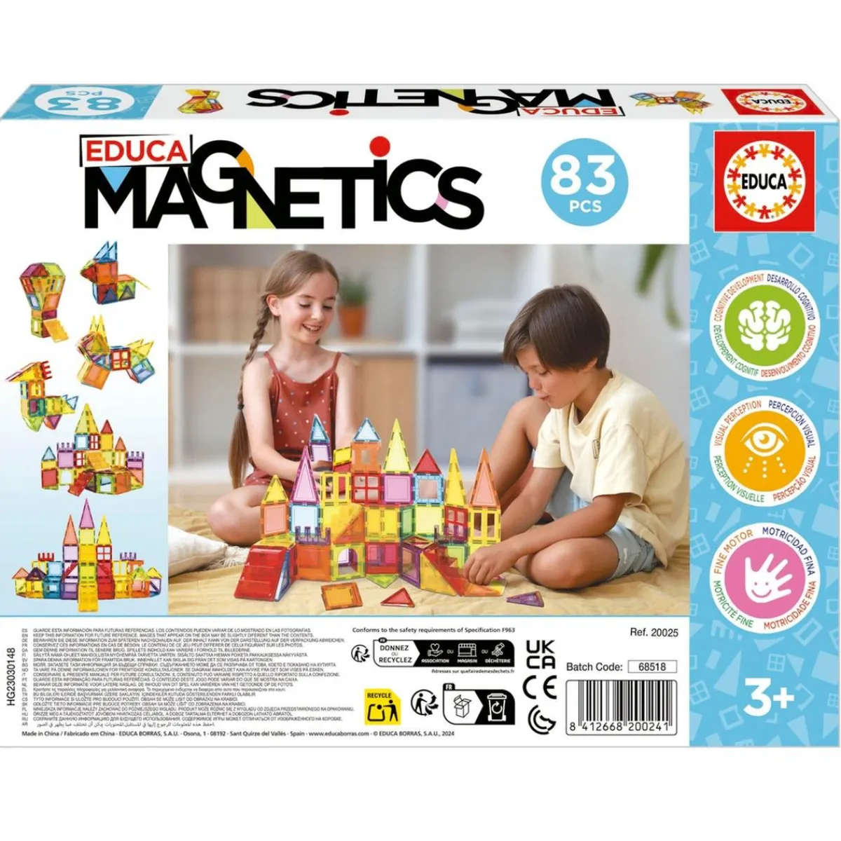 EDUCA BORRAS Juegos Y Puzzles*- Magnetics