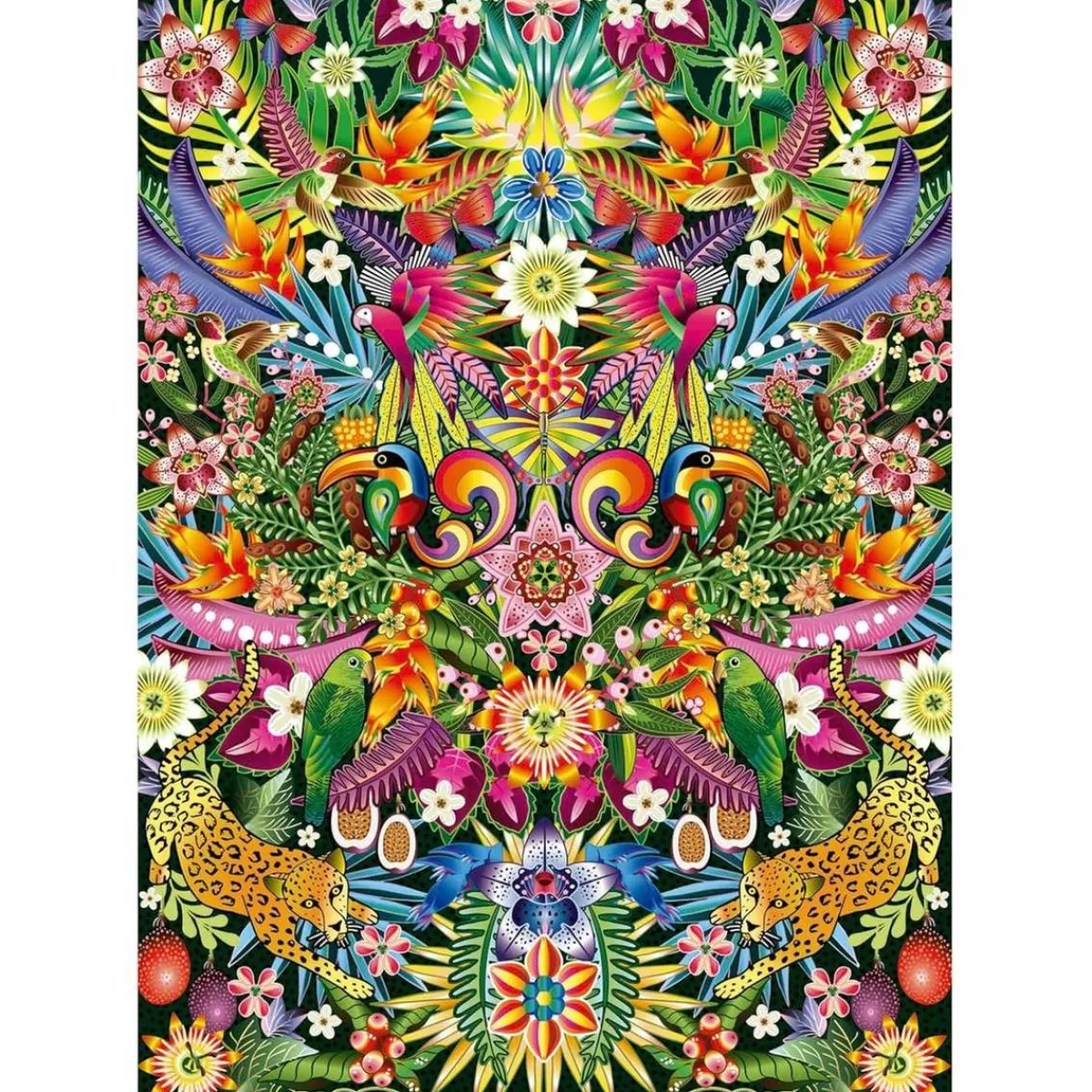 EDUCA BORRAS Juegos Y Puzzles*- Puzzle Adultos Motivo Tucanes 1000 Piezas ㅤ