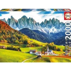 EDUCA BORRAS Juegos Y Puzzles*- Puzzle de 2000 Piezas Otoño en Las Dolomitas ㅤ