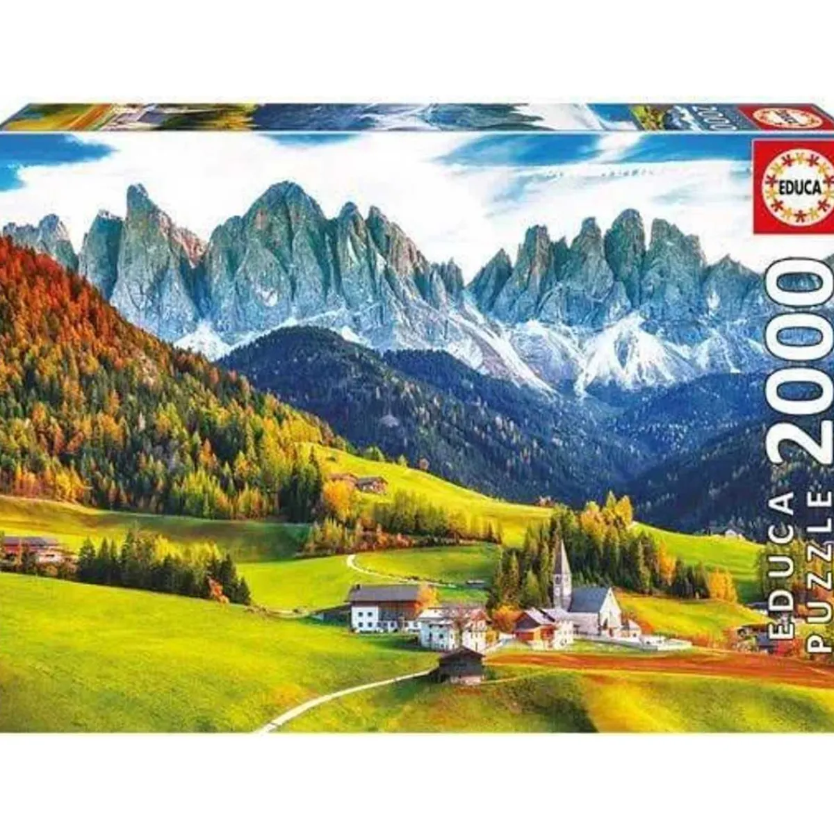 EDUCA BORRAS Juegos Y Puzzles*- Puzzle de 2000 Piezas Otoño en Las Dolomitas ㅤ