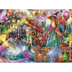 EDUCA BORRAS Juegos Y Puzzles*- Puzzle Hechizo de Mago 1500 piezas con cola fix ㅤ