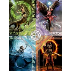 EDUCA BORRAS Juegos Y Puzzles*- Puzzle Magia Elemental de 1500 Piezas ㅤ