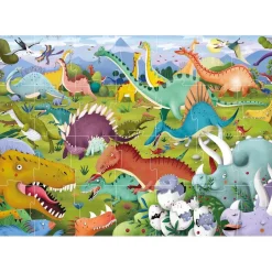 EDUCA BORRAS Juegos Y Puzzles*- Puzzle Max 28 Piezas Dinosaurios ㅤ