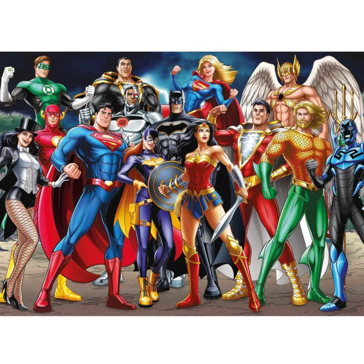EDUCA BORRAS Juegos Y Puzzles*- Rompecabezas Justice League 500 Piezas ㅤ