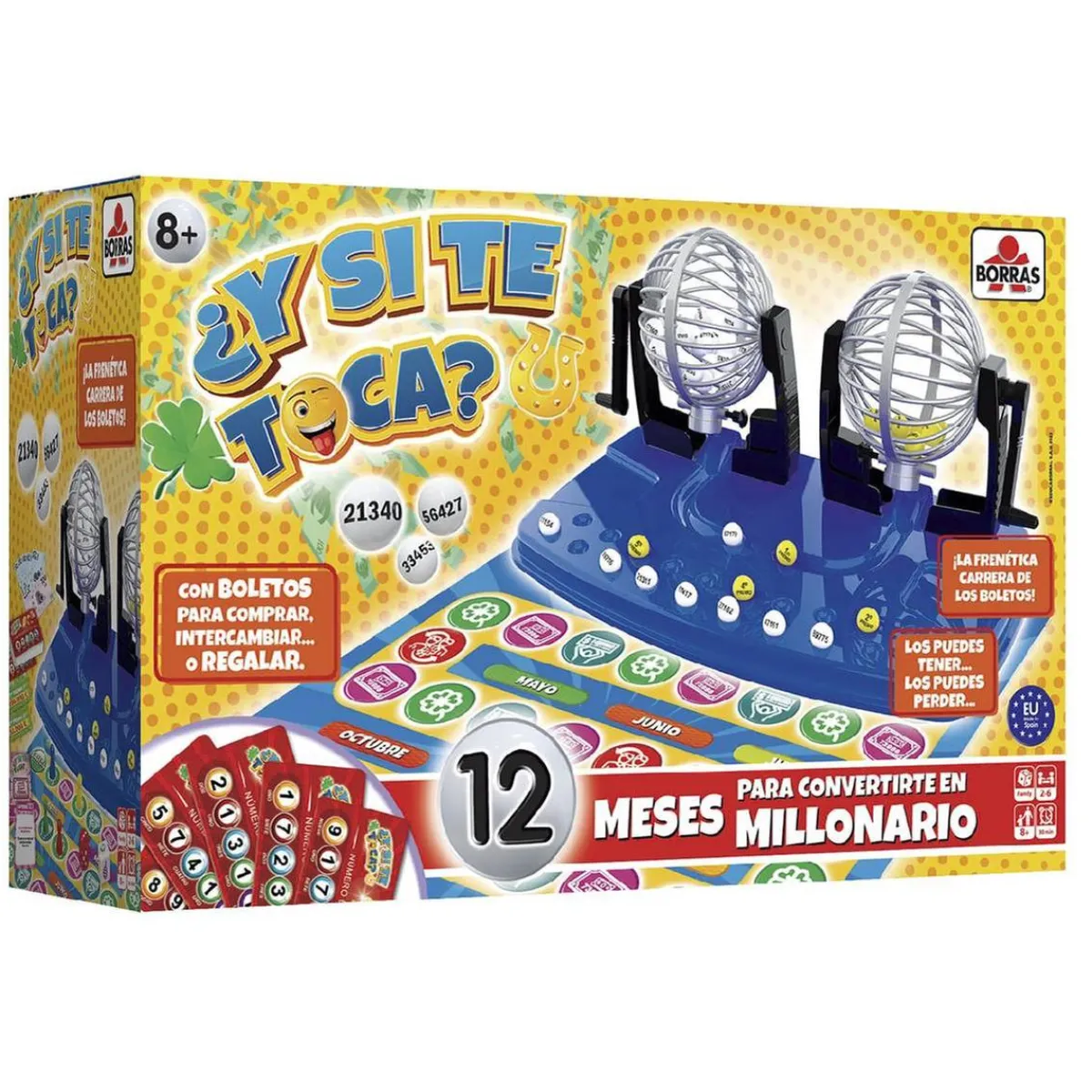 BORRAS Friki Zone|Juegos Y Puzzles*Educa - ¿Y si te toca?