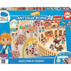 EDUCA BORRAS Juegos Y Puzzles*Educa Borrás - Antigua Roma - Puzzle 300 piezas Happy Learning