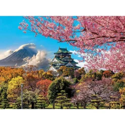 EDUCA BORRAS Juegos Y Puzzles*Educa Borrás - Castillo de Osaka, Japón - Puzzle 2000 piezas