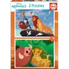 EDUCA BORRAS Juegos Y Puzzles*Educa Borrás - El Rey León Pack Puzzles 2x48 Piezas