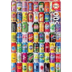 EDUCA BORRAS Juegos Y Puzzles*Educa Borrás - Lata Sobre Lata Puzzle 500 Piezas