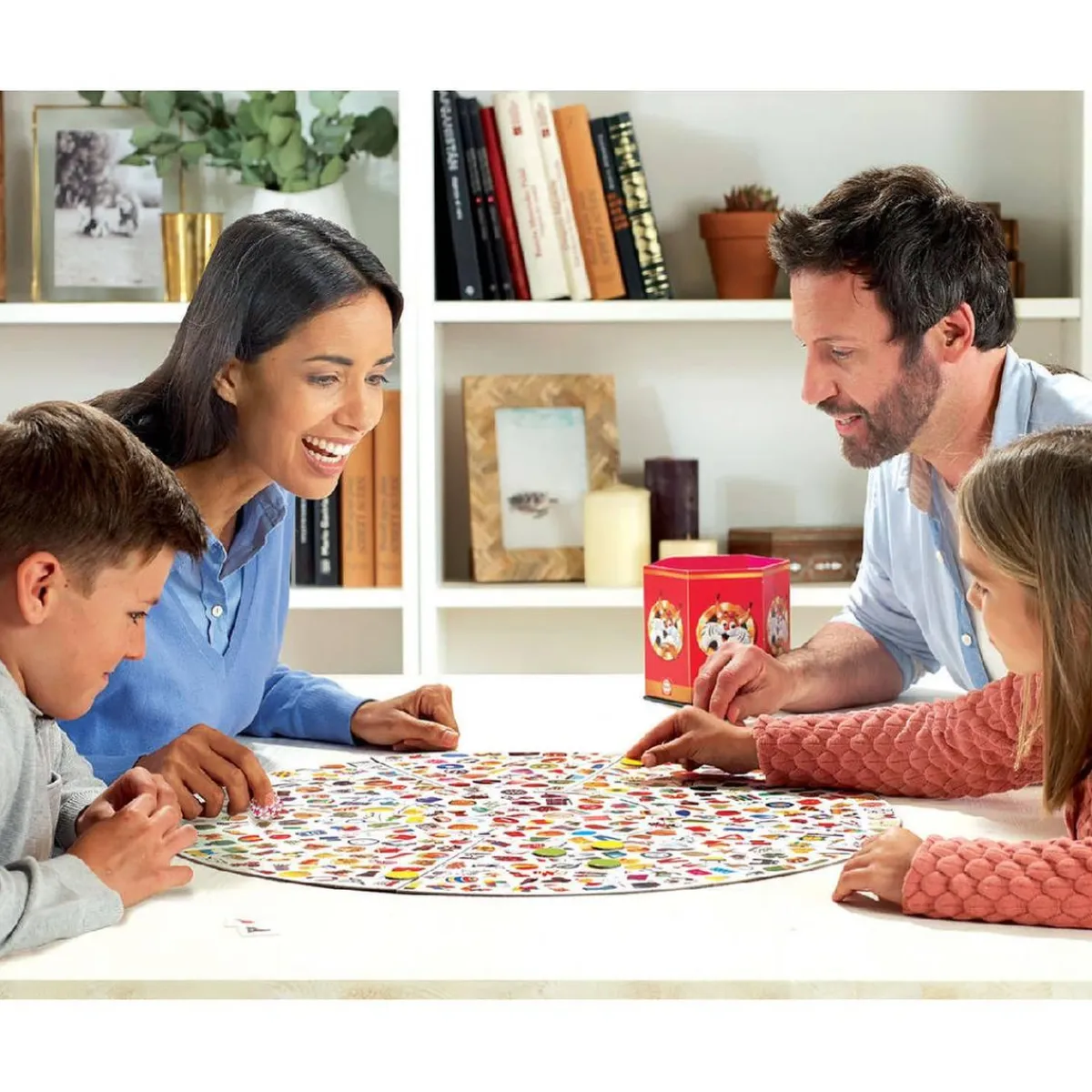 EDUCA BORRAS Juegos Y Puzzles|Friki Zone*Educa Borrás - Lince edición familia - Juego de mesa