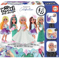 EDUCA BORRAS Arte Y Manualidades*Educa Borrás - Muñeca My Model Doll Design Celebration