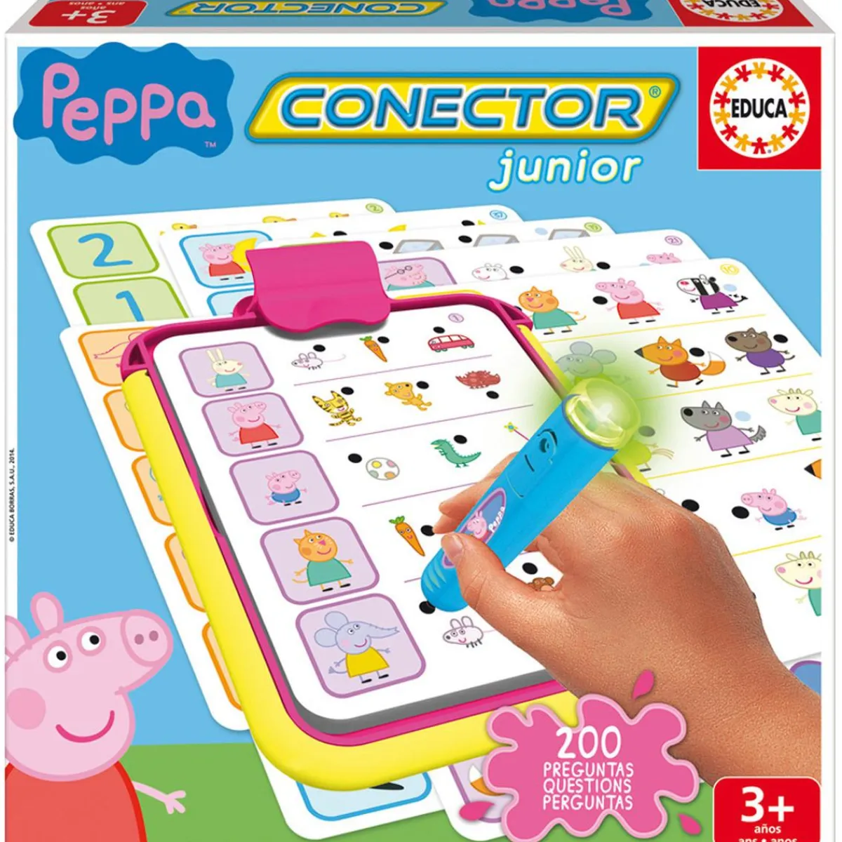 EDUCA Juguetes Educativos Y Libros|Juegos Y Puzzles*Borrás - Peppa Pig - Conector Junior