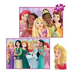 EDUCA BORRAS Juegos Y Puzzles*Educa Borrás - Princesas Disney - Pack puzzles 2x100