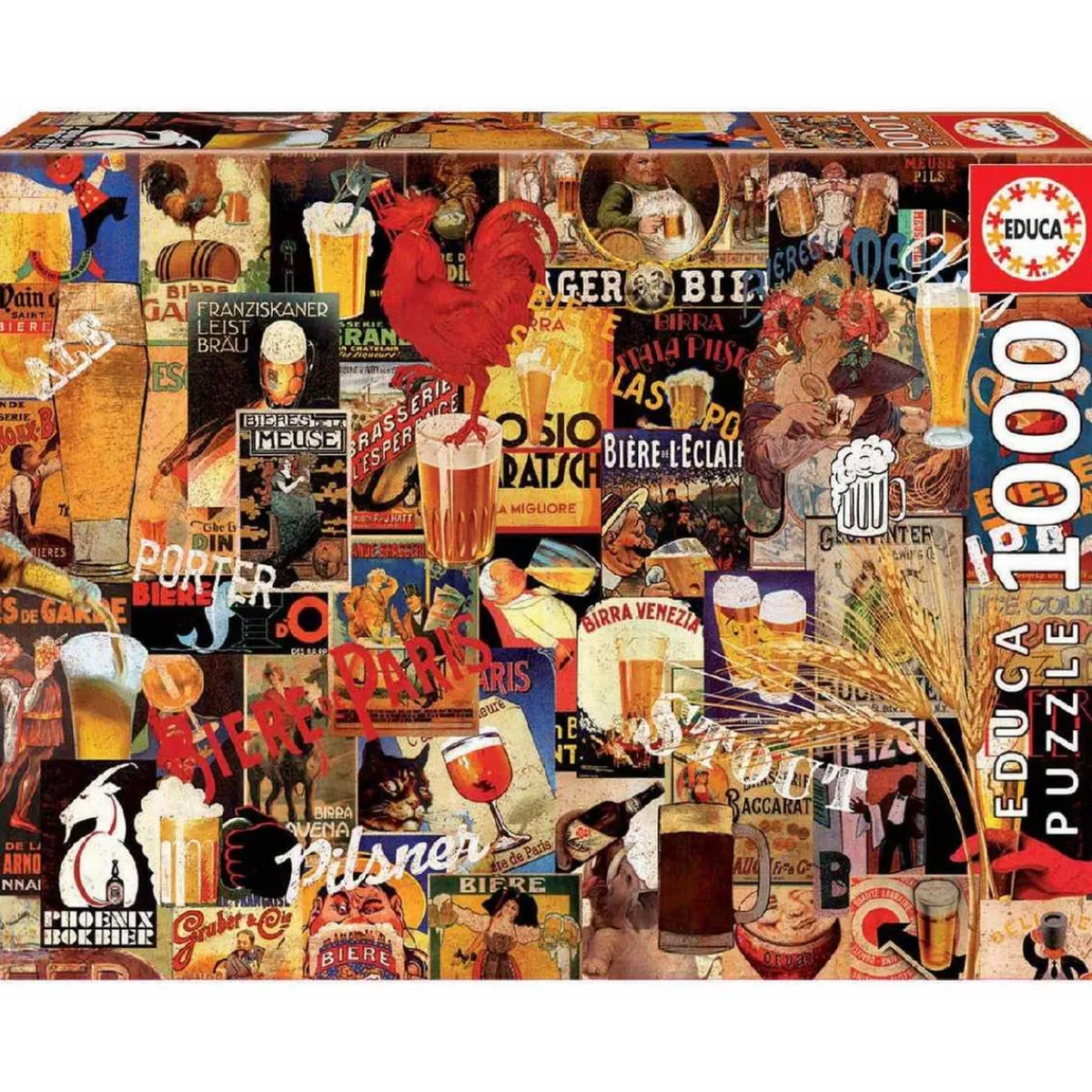 EDUCA Juegos Y Puzzles*Borrás - Puzzle 1000 Piezas (varios modelos)