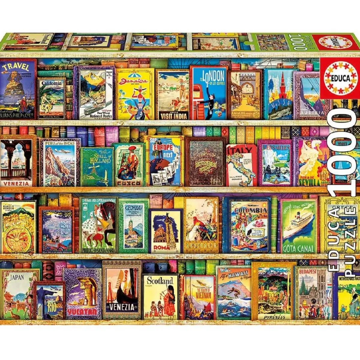 EDUCA Juegos Y Puzzles*Borrás - Puzzle 1000 Piezas (varios modelos)
