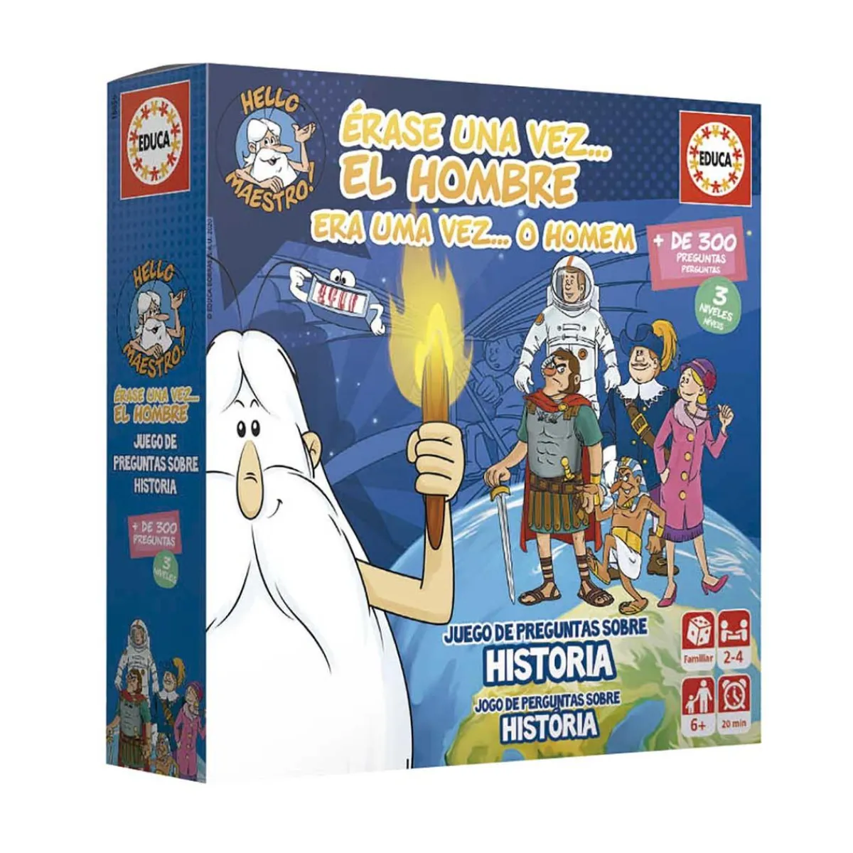 EDUCA BORRAS Juguetes Educativos Y Libros|Juegos Y Puzzles*Educa Borrás - Érase Una Vez La Historia - Juego de Mesa