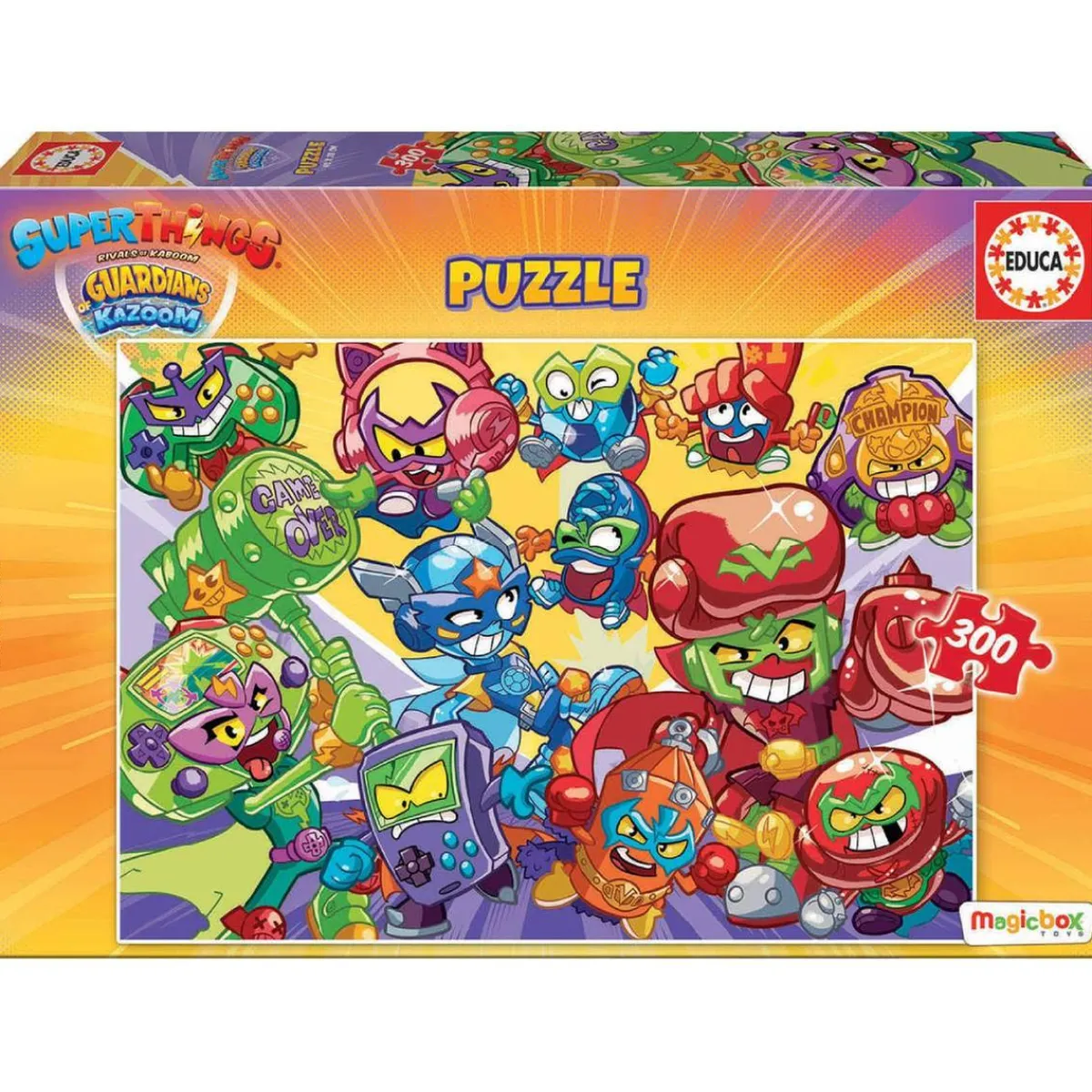 EDUCA BORRAS Juegos Y Puzzles*Educa Borrás - SuperThings - Puzzle 300 piezas