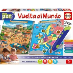 EDUCA Juguetes Educativos Y Libros|Juegos Y Puzzles*pen - Vuelta al Mundo