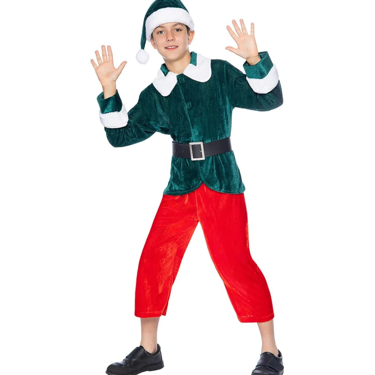 Funidelia Disfraces|Halloween*Elfo Deluxe niño 7-9 años