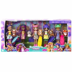 ENCHANTIMALS Muñecas*- City Tails - Pack 5 muñecas Skate