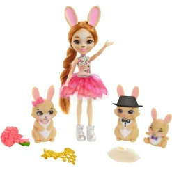 ENCHANTIMALS Muñecas*- Familia conejos