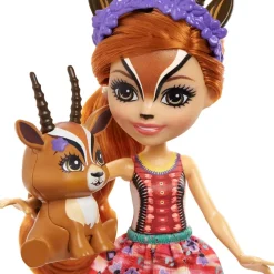 ENCHANTIMALS Muñecas*- Gabriela Gazelle y Racer - Pack muñeca y mascota