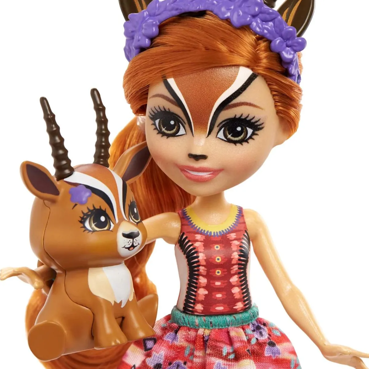ENCHANTIMALS Muñecas*- Gabriela Gazelle y Racer - Pack muñeca y mascota