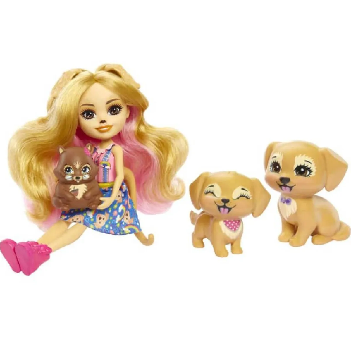 ENCHANTIMALS Muñecas*- Gerika con familia de perritos