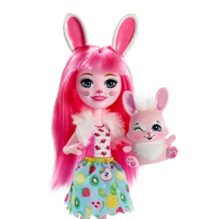 MATTEL ESPANA Muñecas*Enchantimals - Muñeca con Mascota - Bree Bunny y Twist