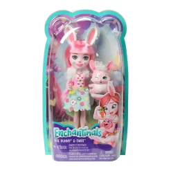 MATTEL ESPANA Muñecas*Enchantimals - Muñeca con Mascota - Bree Bunny y Twist
