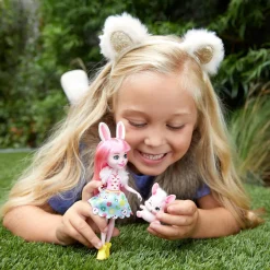 MATTEL ESPANA Muñecas*Enchantimals - Muñeca con Mascota - Bree Bunny y Twist
