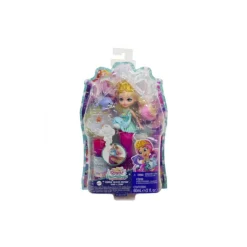 BARBIE Muñecas*Enchantimals - Royal ocean kingdom - Sirena mágica con pompero