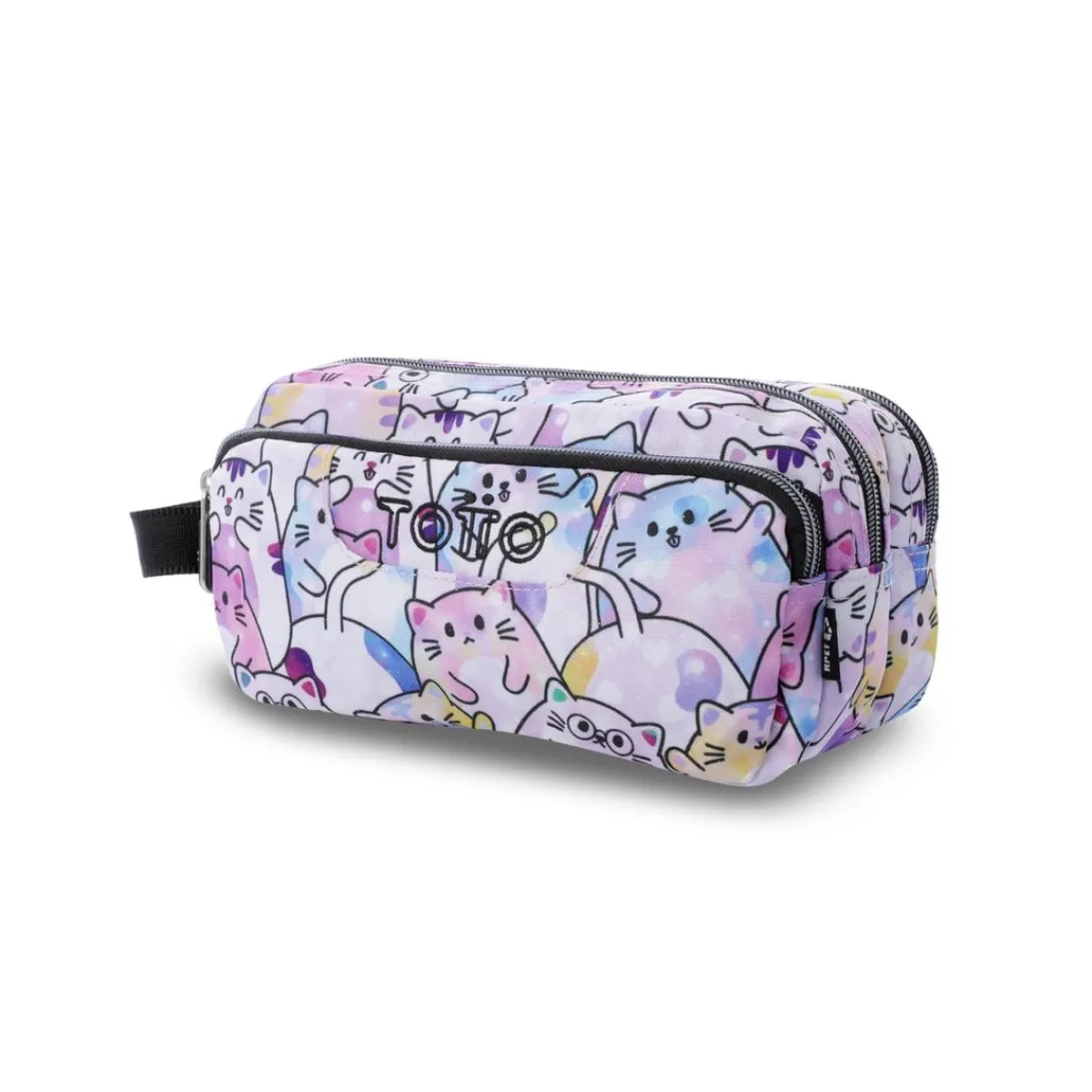 TOTTO Material Escolar*Estuche Agapec Glitter – Paws