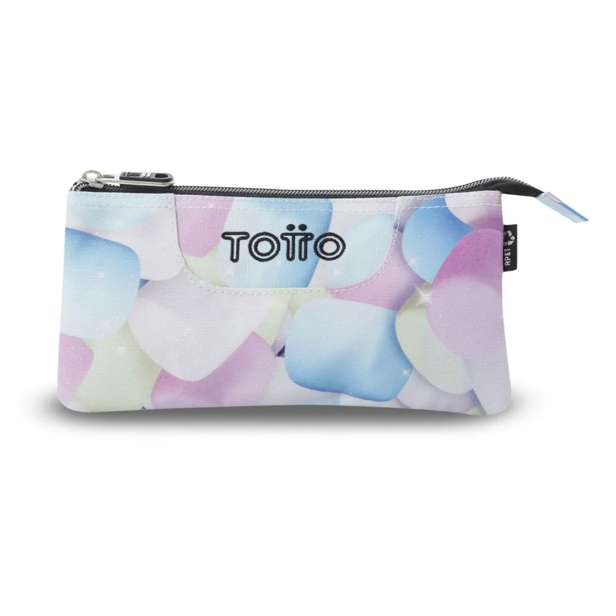 TOTTO Material Escolar*Estuche Tablero Glitter - Spong