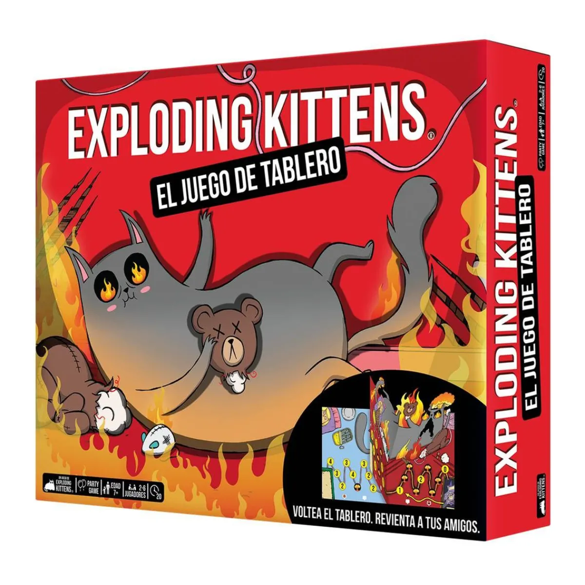 ASMODEE Juegos Y Puzzles|Friki Zone*Exploding Kittens - El juego de tablero