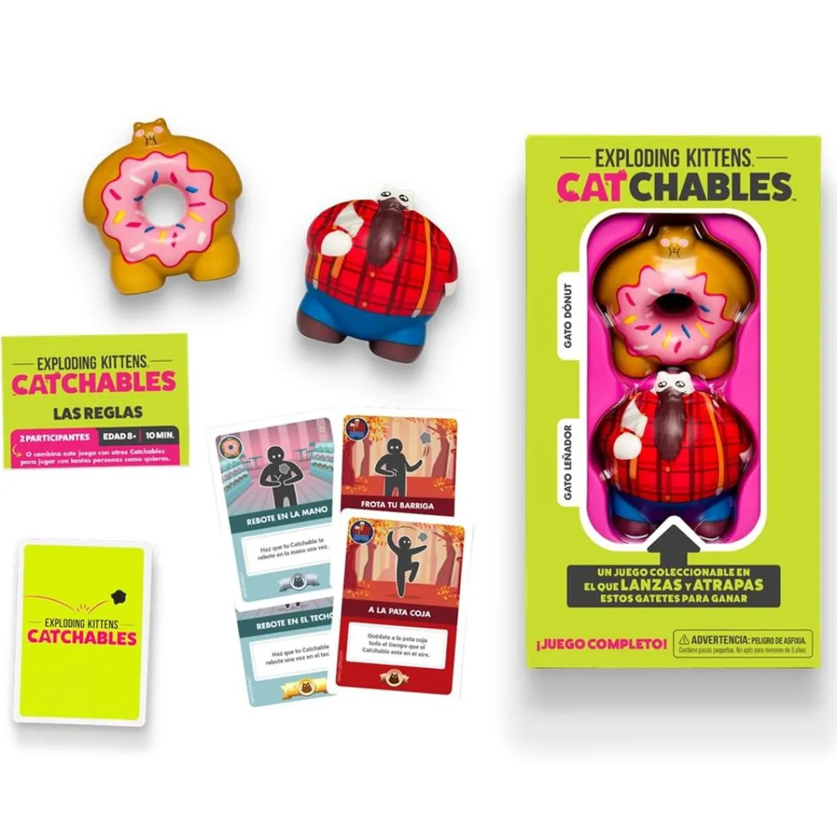 ASMODEE Juegos Y Puzzles|Friki Zone*Exploding Kittens: Catchables 2-Pack 1