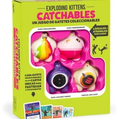 ASMODEE Juegos Y Puzzles|Friki Zone*Exploding Kittens: Catchables Core Pack