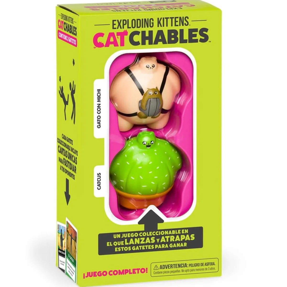 ASMODEE Juegos Y Puzzles|Friki Zone*Exploding Kittens: Catchables 2-Pack 2