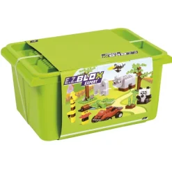 EZ Blox Juguetes De Construcción*- Barril con piezas