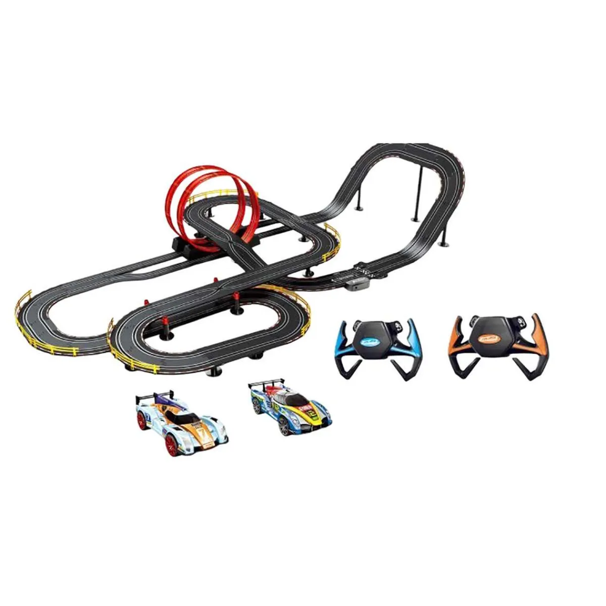 EZ Drive Vehículos Y Circuitos*- Double Loop Battle 12 m