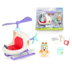 FAMOSA Coleccionables Y Mini Mundos*- Bluey - Bluey - Vehículo con figura y accesorios (Varios modelos) ㅤ