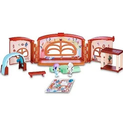 FAMOSA Coleccionables Y Mini Mundos*- Bluey - Pack 4 Figuras articuladas de personajes de Serie de Dibujos Animados ㅤ