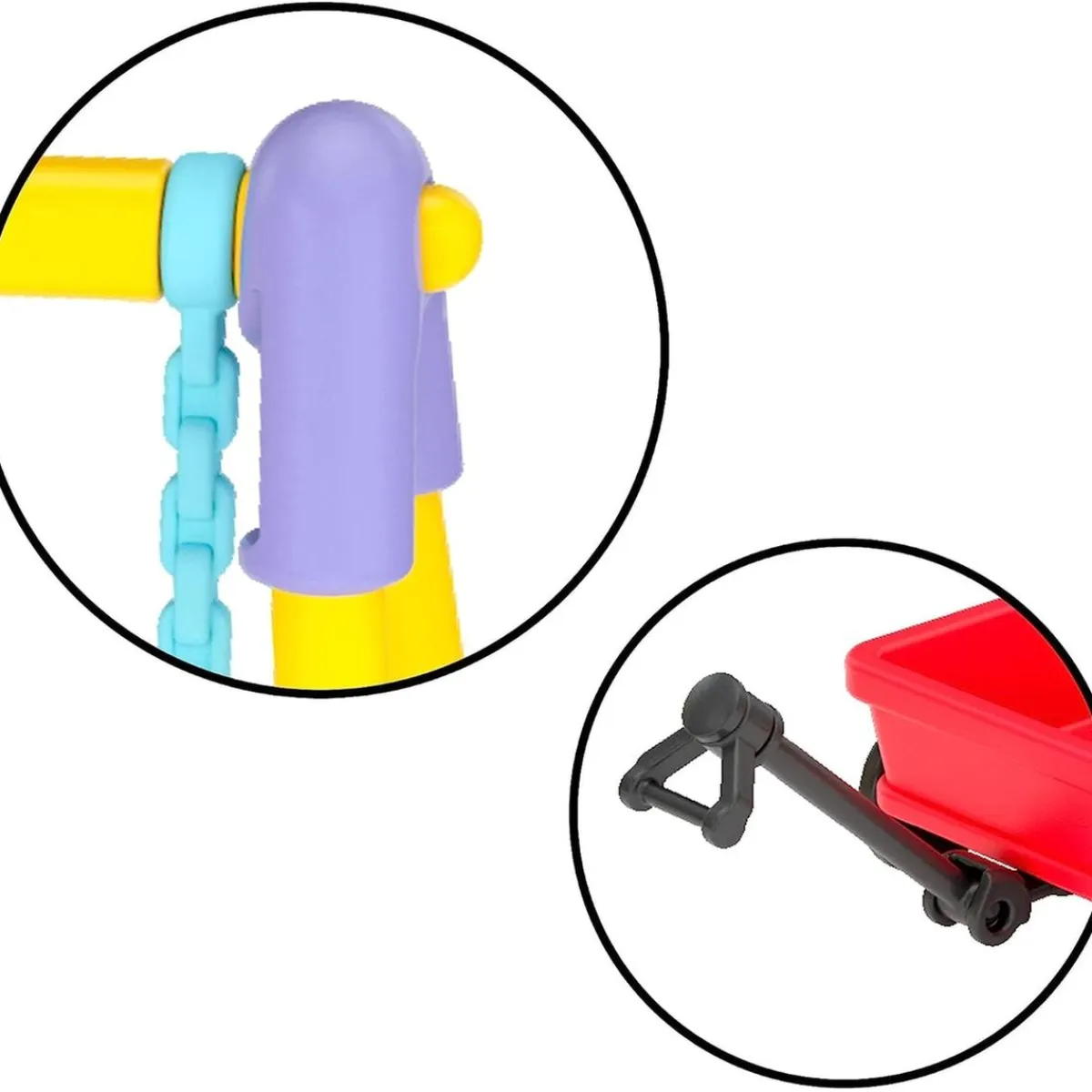 FAMOSA Coleccionables Y Mini Mundos*- Bluey - Set de Juguete Parque Mini Playset con Figura articulada de Perrito, Serie de Dibujos Animados ㅤ