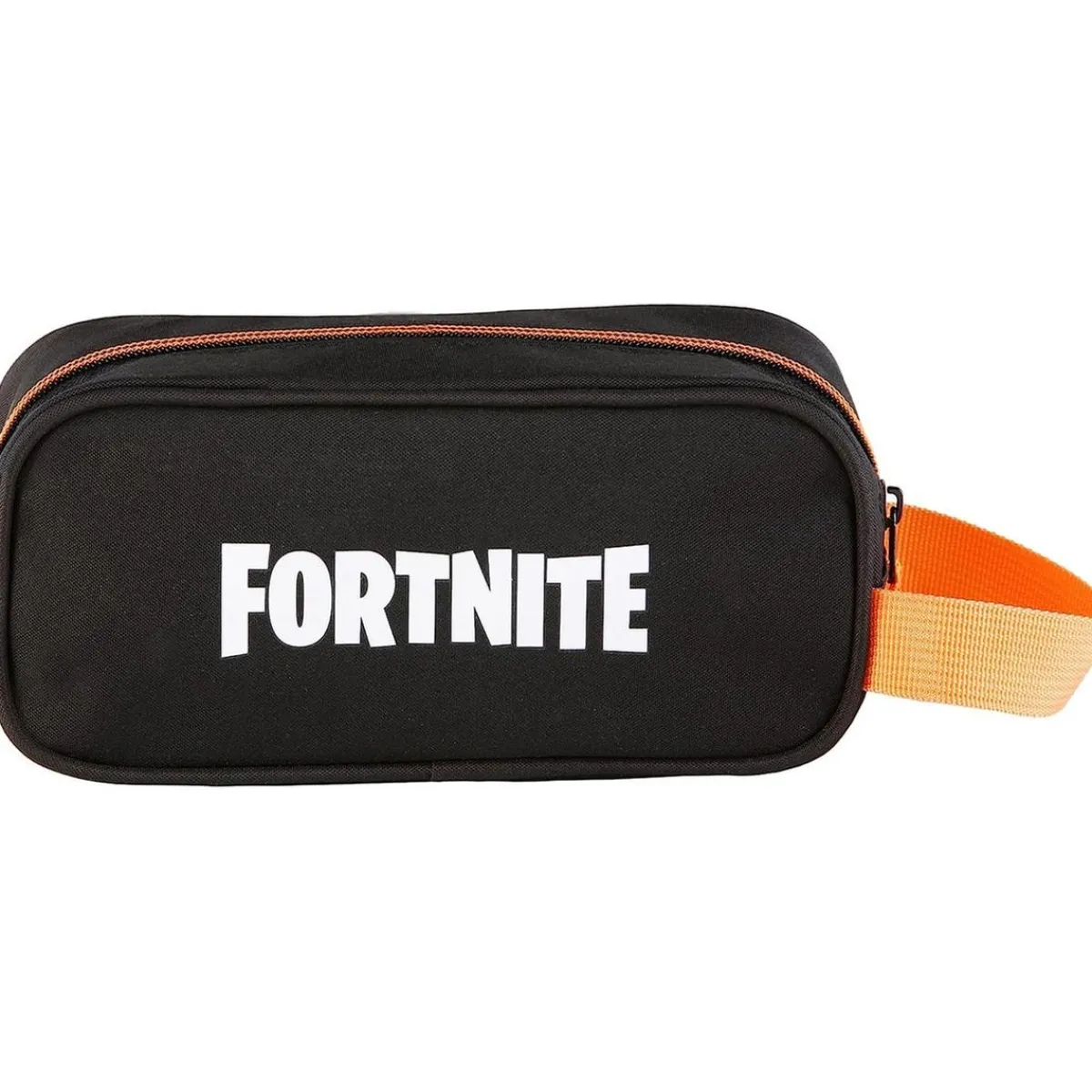 FORTNITE Material Escolar*Famosa - - Estuche escolar gamer con asa y cremallera