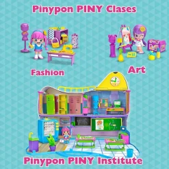 PINYPON Coleccionables Y Mini Mundos*Famosa - Piny - Clases de moda en el Instituto de Nueva York ㅤ