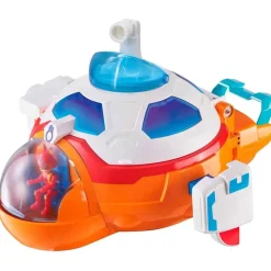 FAMOSA Coleccionables Y Mini Mundos*- Set de Juego 3 en 1 - Cuartel General, Submarino, Barco y Aeronave con Moto de Juguete ㅤ