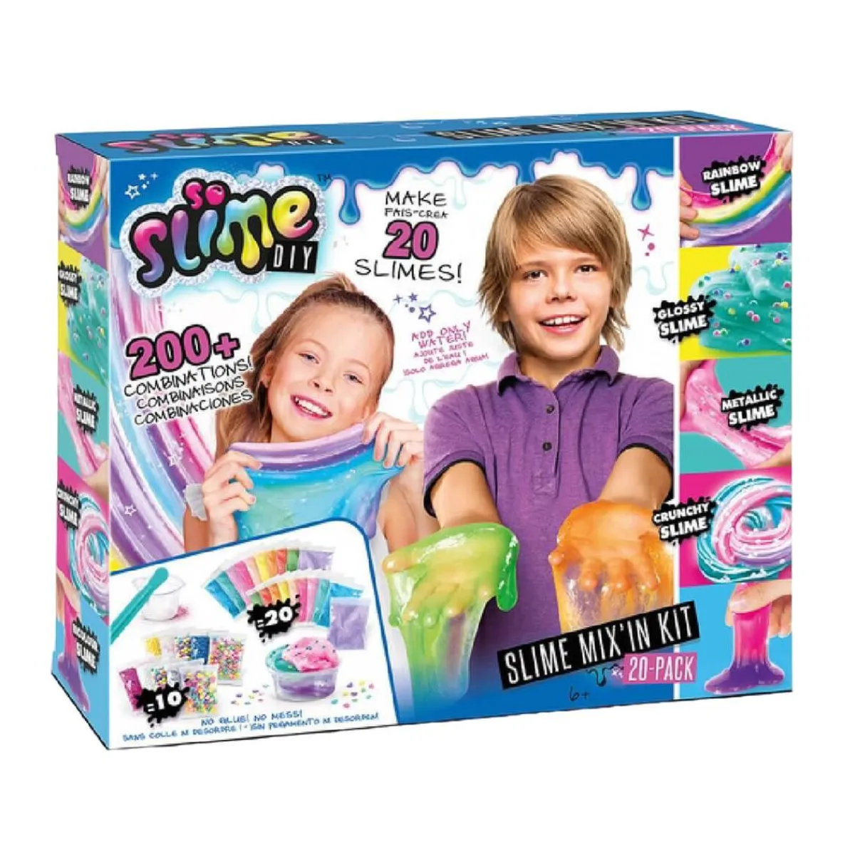 SO SLIME Arte Y Manualidades*Fábrica de 20 Slime